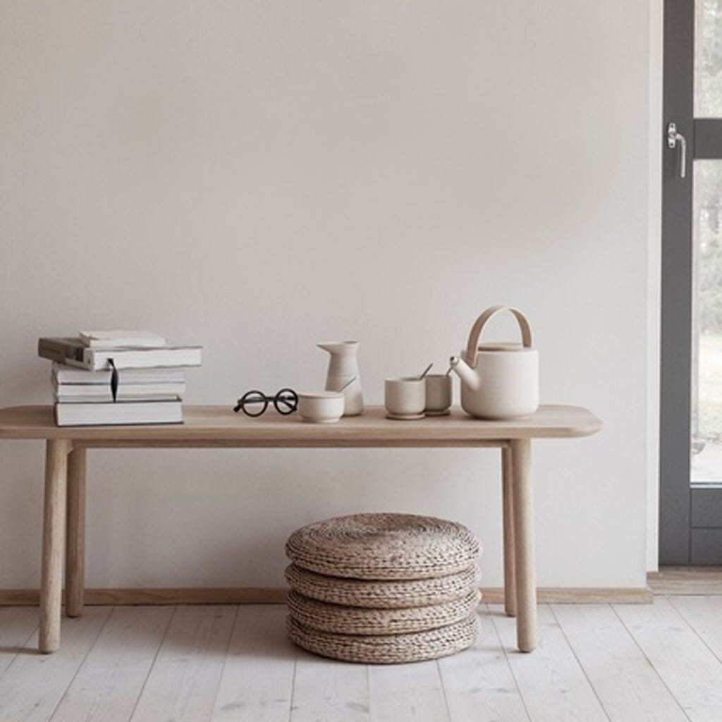 Stelton - Theo beker met onderzetter 0.2 l zand Stelton