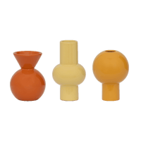 Urban Nature Culture - Mini Vazen Lillian - set van 3 Urban Nature Culture