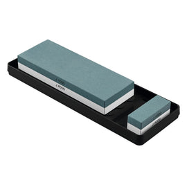 Wusthof - Anti-slip whetstone 1000/4000 Wusthof - Antislip wetsteen 1000/4000 Slijpsteen Wusthof