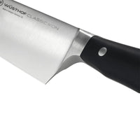Wusthof - Classic Ikon Koksmes 20cm + Gratis zwart messenblok Wusthof
