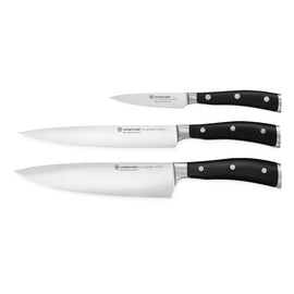 Wusthof - Classic Ikon Knife set 3-piece Wusthof - Classic Ikon Messenset 3-delig Messenset Wusthof