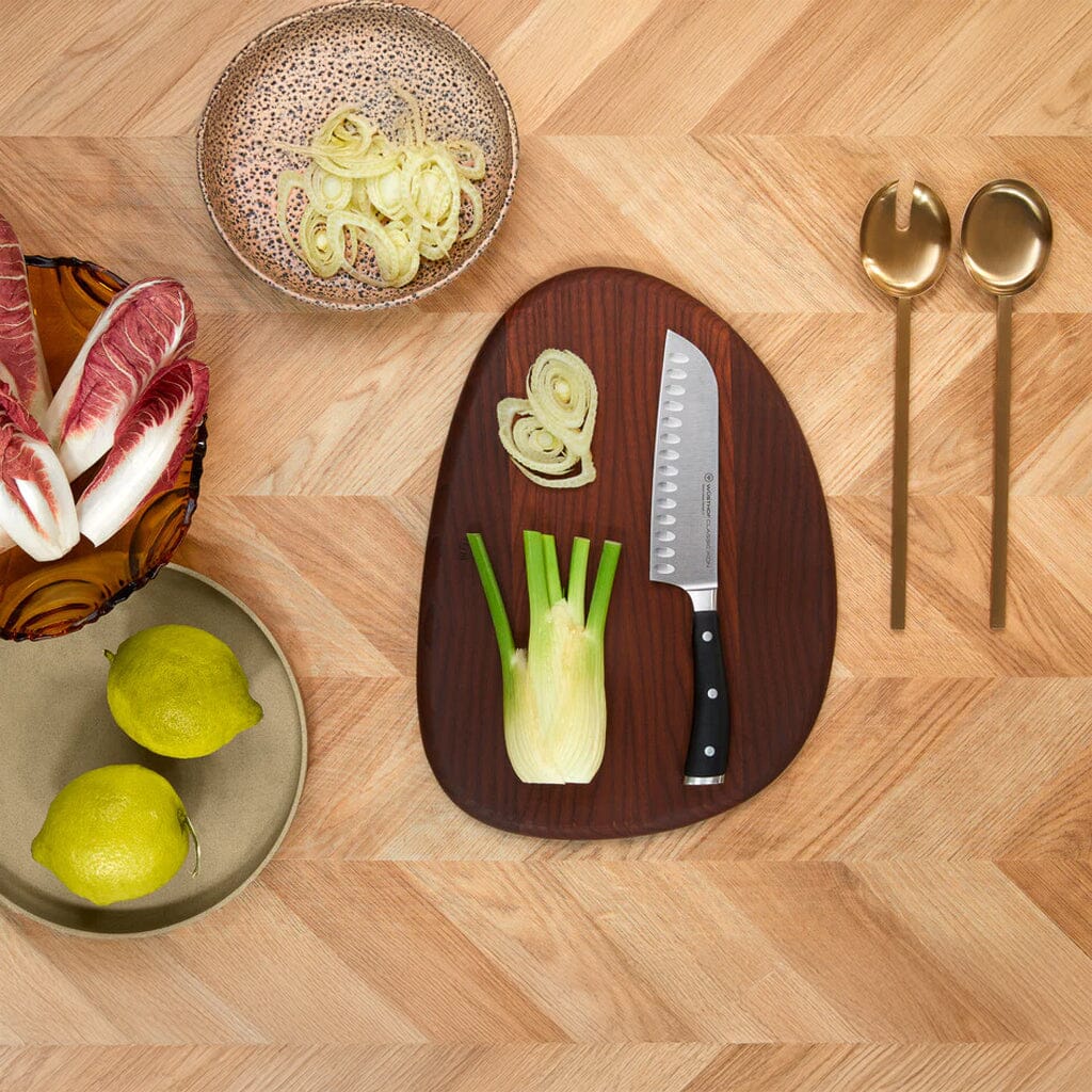 Wusthof - Classic Ikon Santoku met kuiltjes 17 cm Santokumes Wusthof