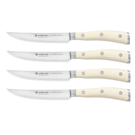 Wusthof - Classic Ikon Steak knife set 4-piece Wusthof - Classic Ikon Steakmessenset 4-delig Messenset Wusthof