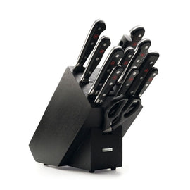 Wusthof - Classic Knife Set 12-piece with black block Wusthof - Classic Messenset 12-delig met zwart blok Messenset met blok Wusthof