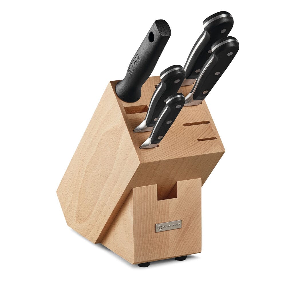 Wusthof - Classic Messenset 5-delig met blok Messenset met blok Wusthof