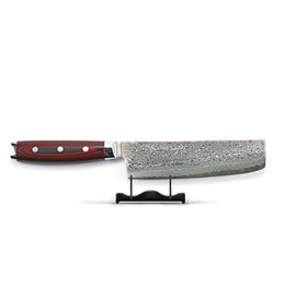 Yaxell Super Gou Nakiri 18 cm 161 ply stainless damask steel with canvas micarta handle Yaxell - Super Gou Nakirimes 18 cm Nakirimes Yaxell