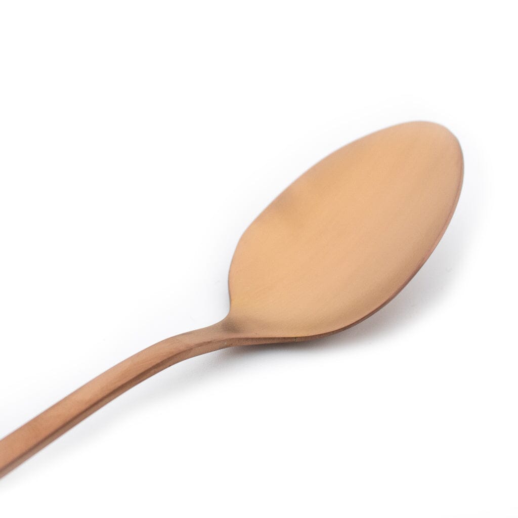 Amefa - Austin 6 Latte Lepels - Mat Koper Latte lepels Amefa