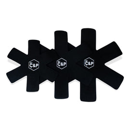 Cook & Pan - Pan protector 3-pack By C&P - Pannenbeschermer 3-pack Pannenbeschermers By C&P