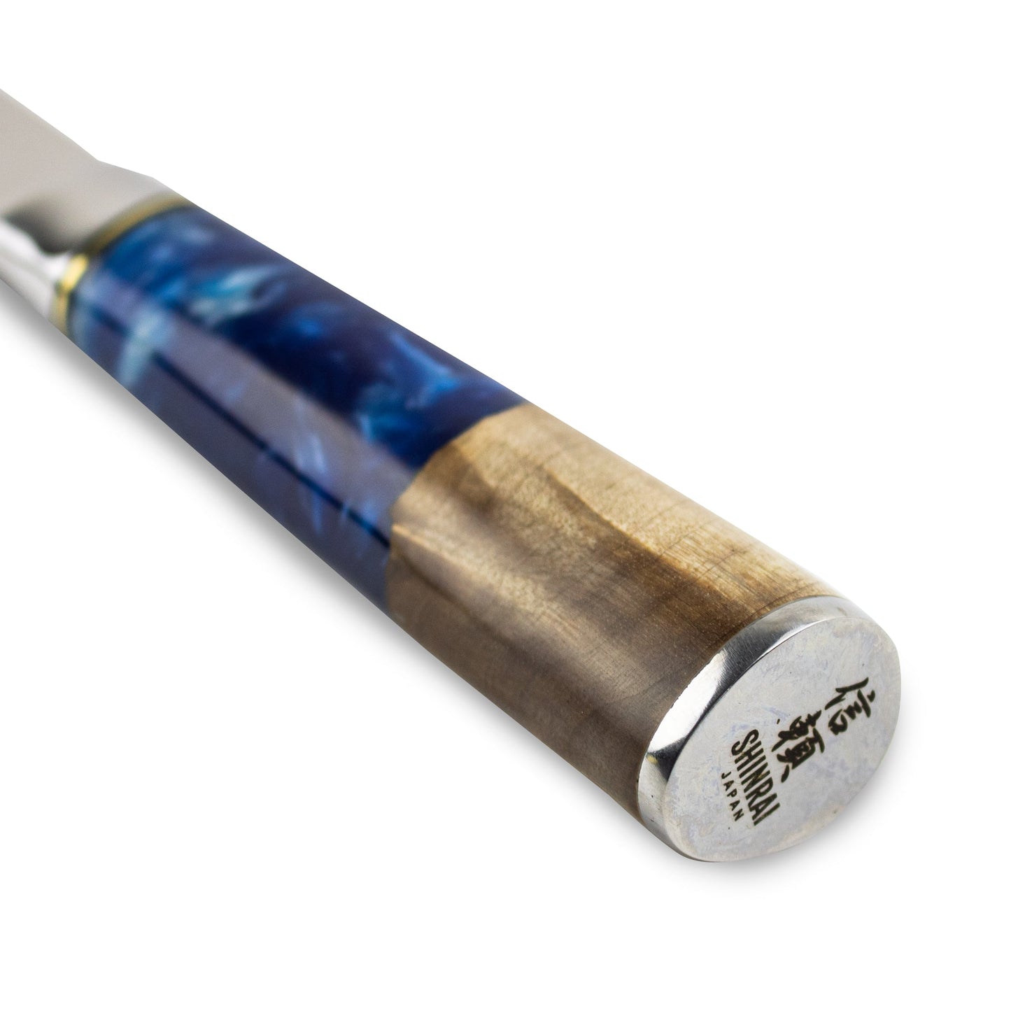 Epoxy Sapphire - Damascus Broodmes 20 cm Shinrai Japan