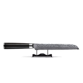 Shinrai Knives - Hammered Damask BR Bread knife 20 cm Hammered Damast BR - Damascus Broodmes 20 cm Keukenmessen Shinrai Japan