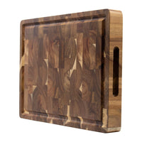 Luxe snijplank licht acaciahout - 41 x 30 x 4.5 cm Shinrai Japan