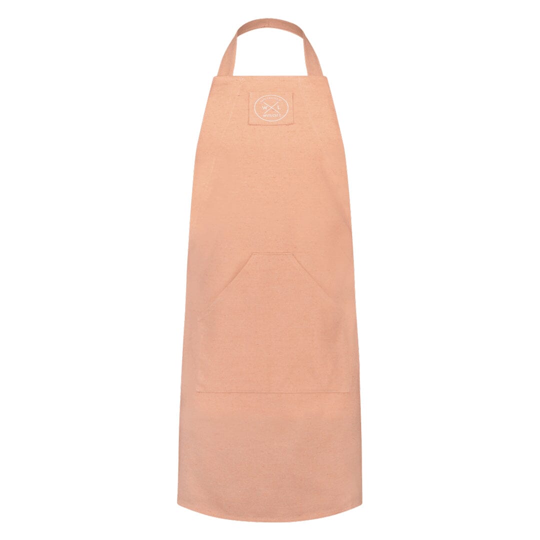 Witloft - Gerecycled Katoen Schort - Zalm Schort katoen Witloft