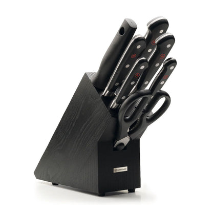 Wusthof - Classic Knife Set 7-piece with black block