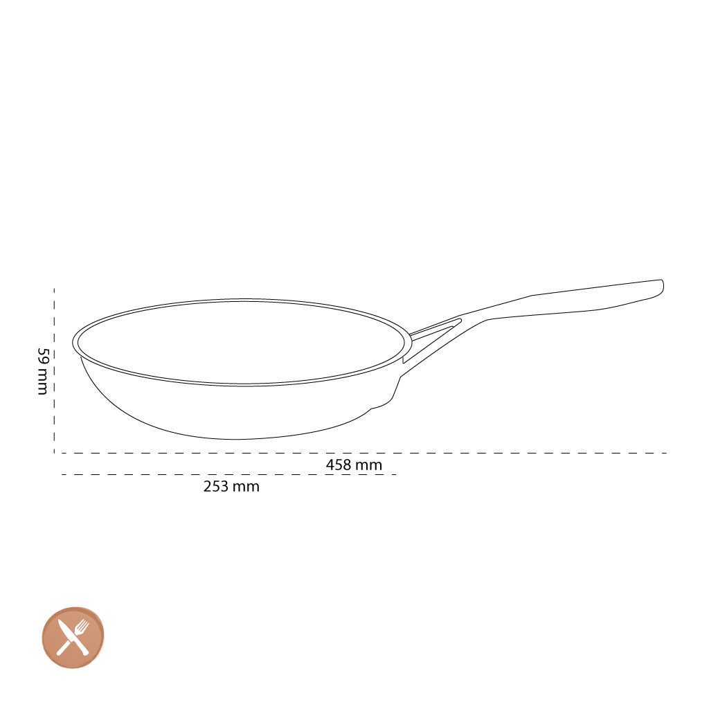 Demeyere - Multiline 7 Frying pan 24 cm