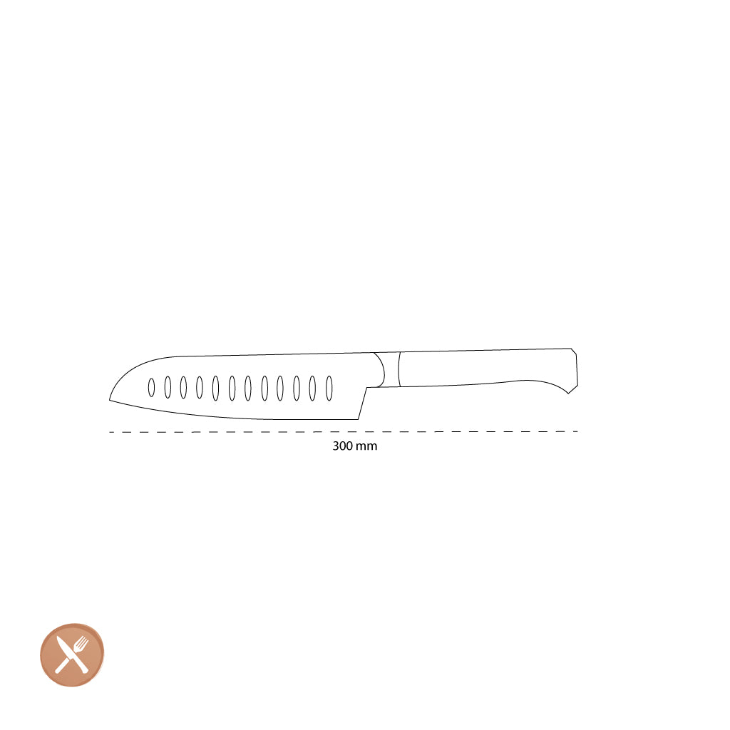 Opinel - Couteau Santoku Les Forgés 1890 17 cm