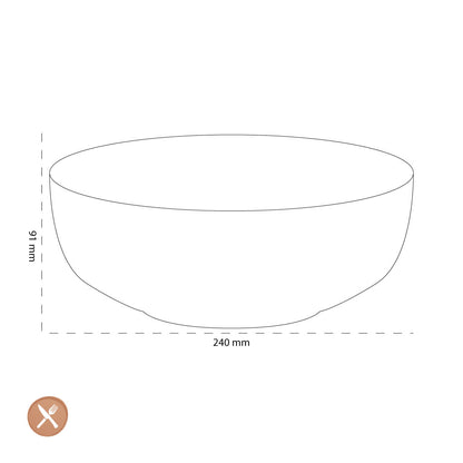 Villeroy & Boch - Afina - Salad Bowl 26cm, 2.4l