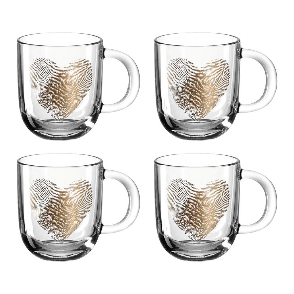 Leonardo - Coeur d&#39;empreinte digitale GB/Cup 400ml