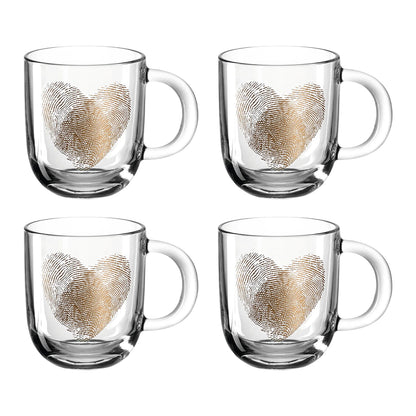 Leonardo - Coeur d&#39;empreinte digitale GB/Cup 400ml