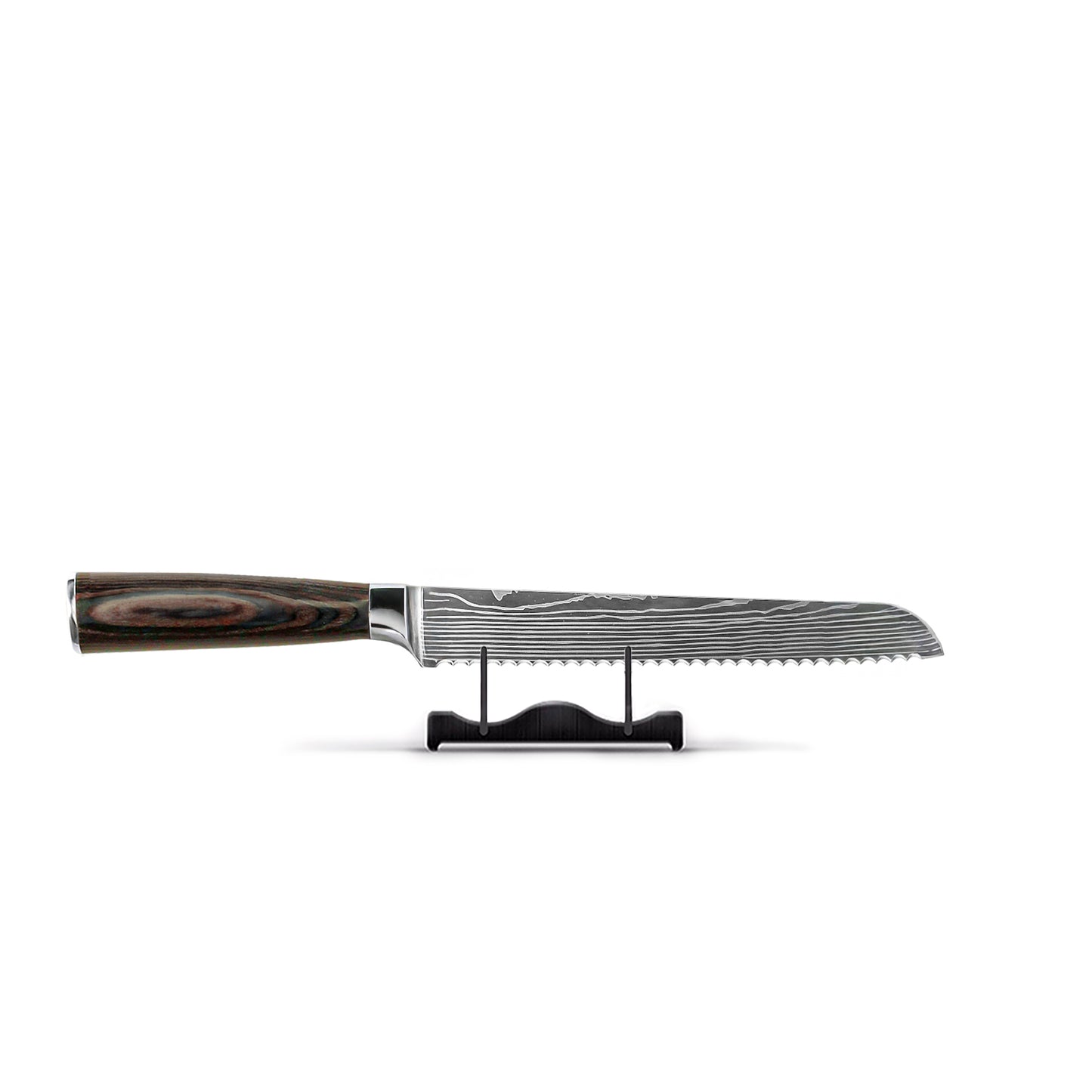 Shinrai Knives - Damascus Print 9-piece Knife Set