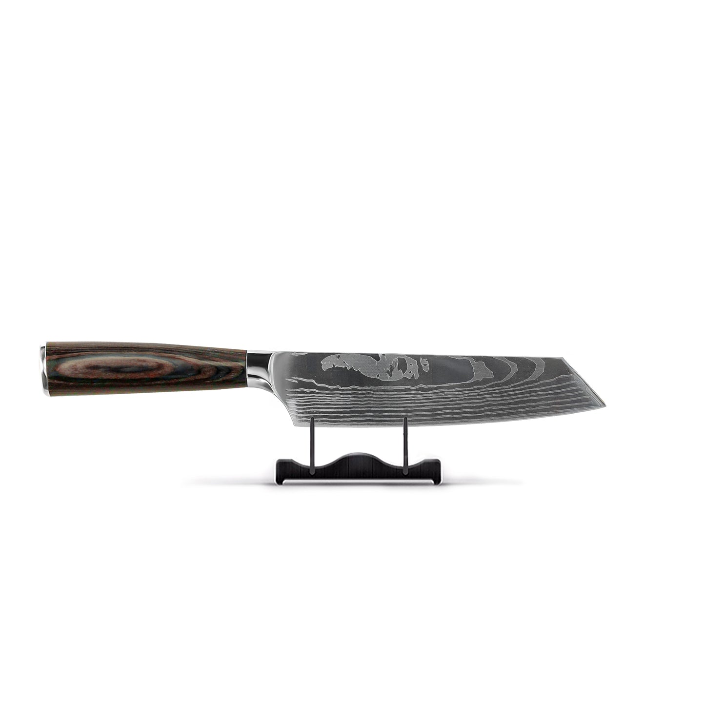 Shinrai Knives - Damascus Print 9-piece Knife Set