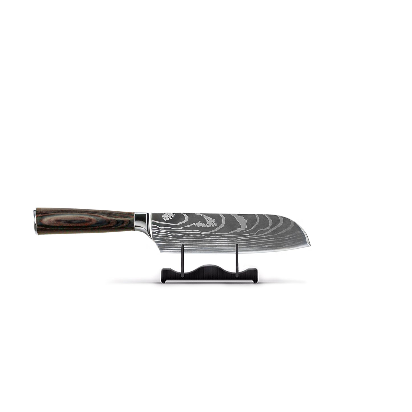 Shinrai Knives - Damascus Print 9-piece Knife Set