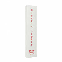 Damast Santoku Micarta Jewels knife 18 cm