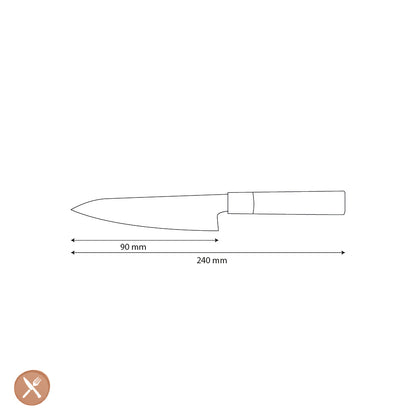 Shinrai Knives - Takumi Kaza Damascus Paring Knife 9 cm