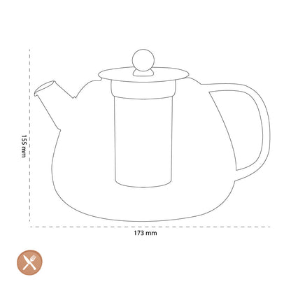 Leonardo - GB/Teapot 1.5l TÈ PER TE