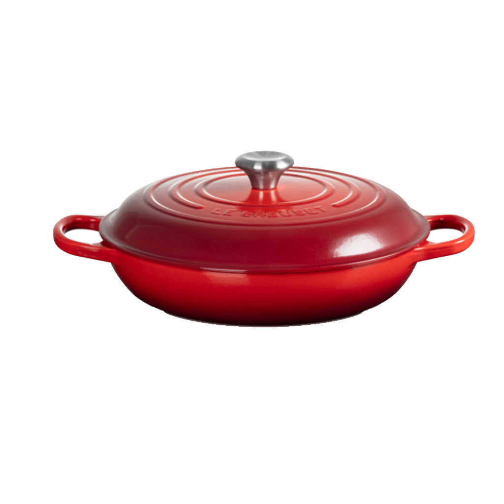 LeCreuset - Campagnard Rouge Cerise 30cm 3.5l