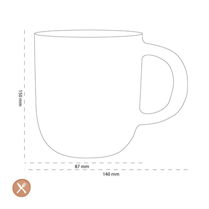 Leonardo - UFFICIO Tea/Coffee cup 400ml -Thinking ...-