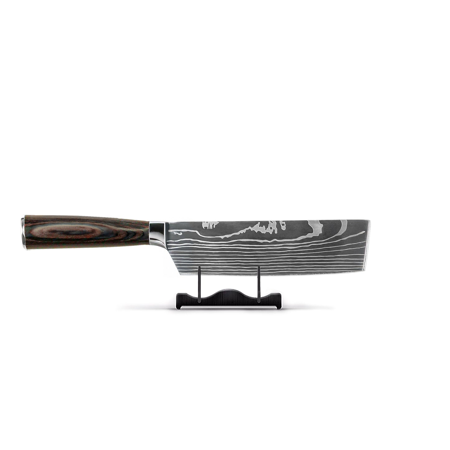 Shinrai Knives - Damascus Print 9-piece Knife Set