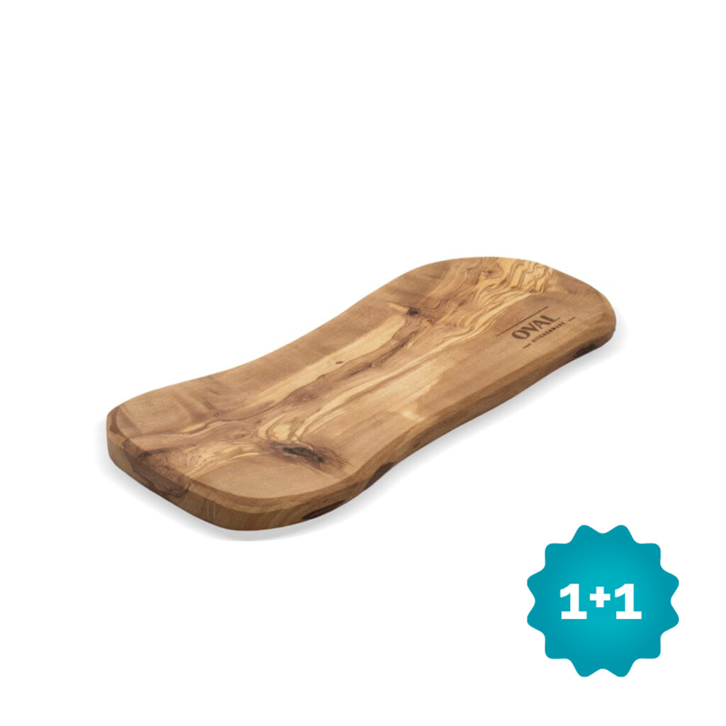 OVAL - Pure Olive Wood Serving Board 25-30 cm