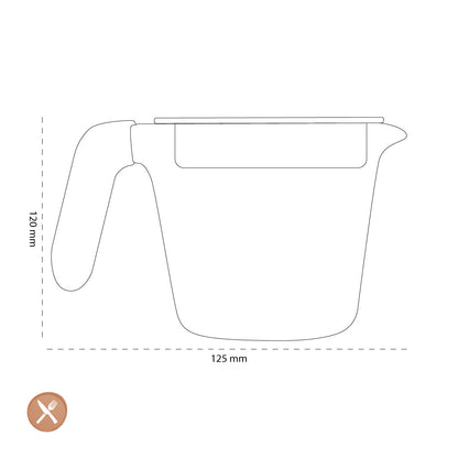 OXO - Measuring cup with glass lid, 500 ml