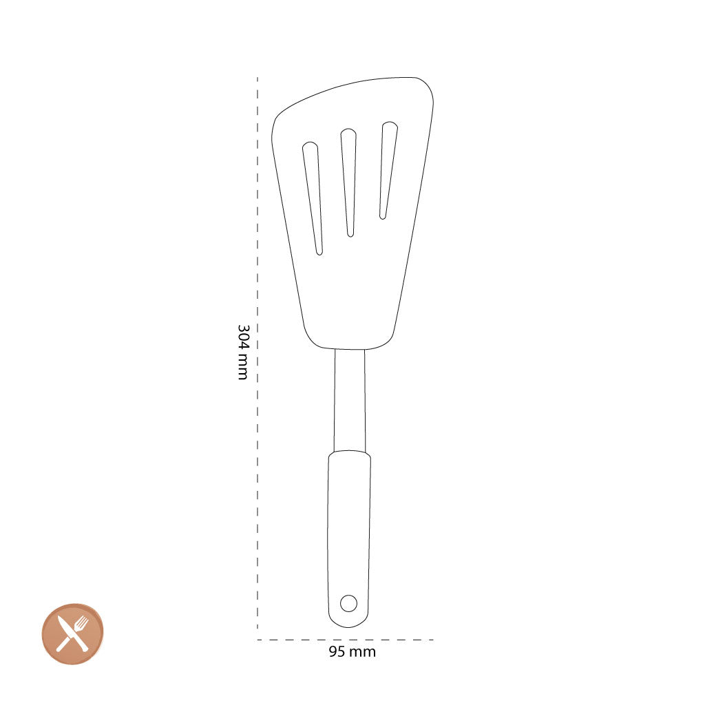 OXO - Omelette spatula silicone, 30 cm