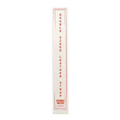 Shinrai Knives - Professional Double-Sided Leather Strop