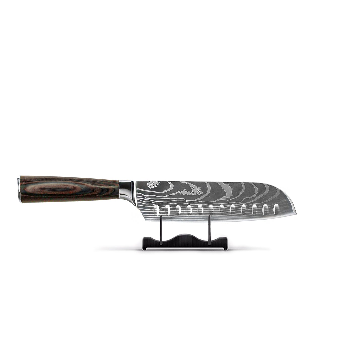 Shinrai Knives - Damascus Print 9-piece Knife Set