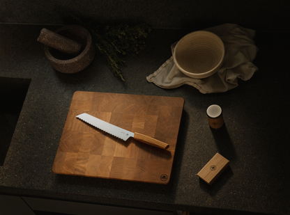 Horl - Bread Knife Oak - Triple Pro Cut Double-Serrated