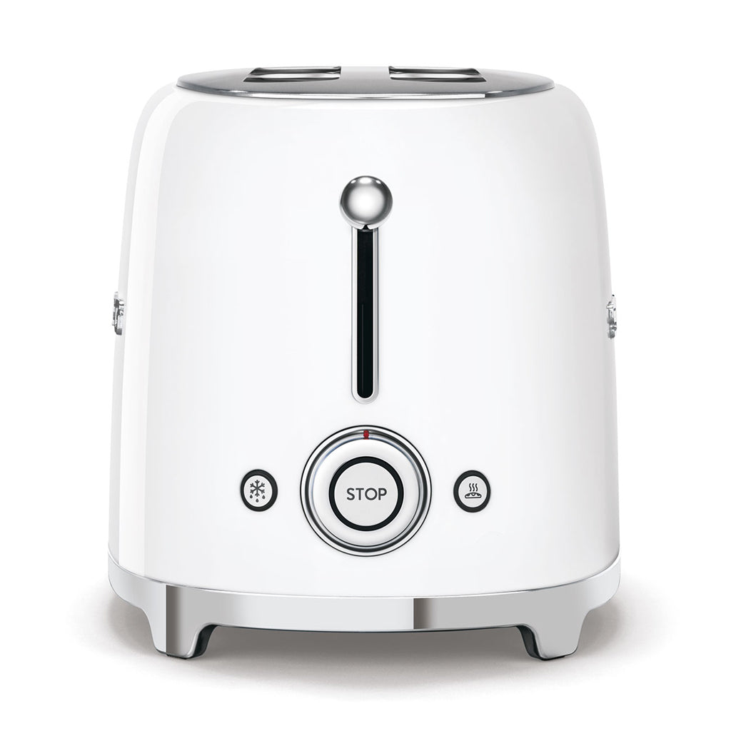 Smeg - Toasters | White | 50s | Toaster 2x4