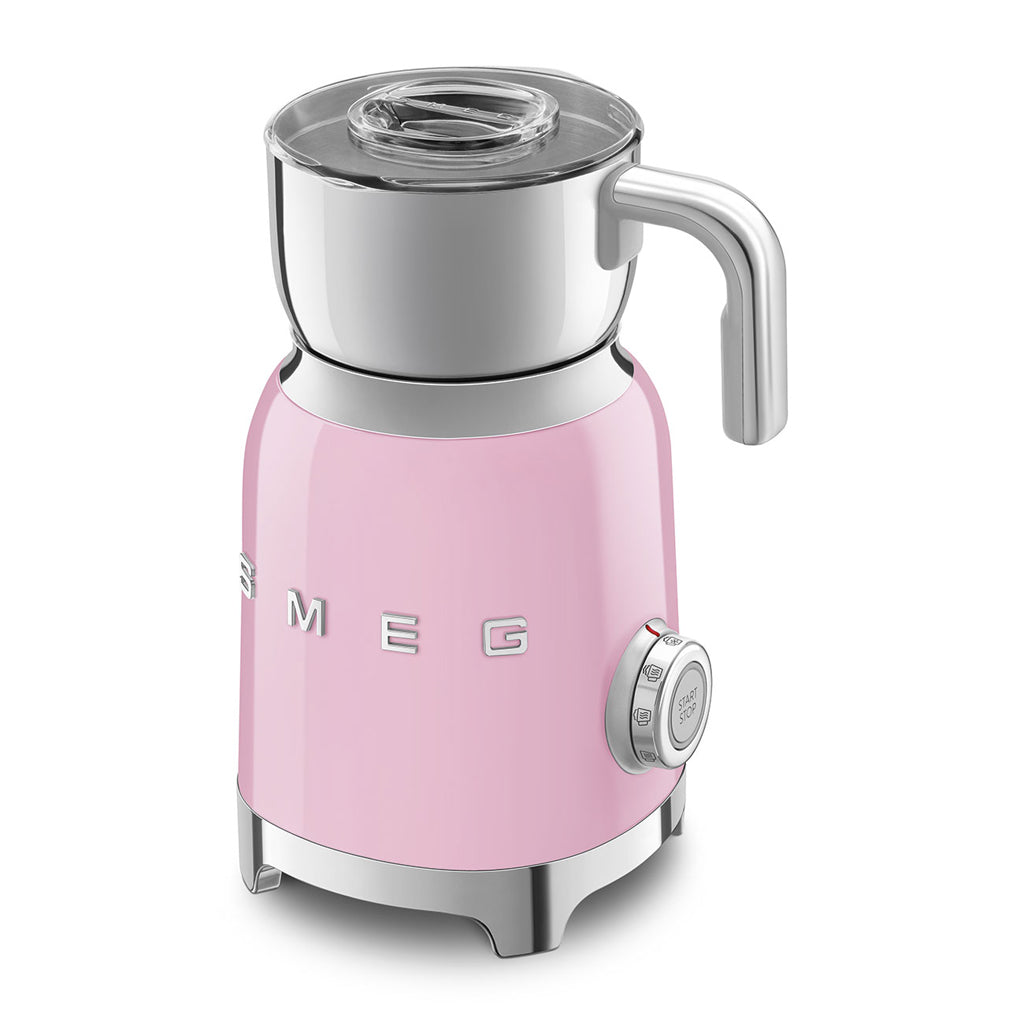 Smeg - Mousseur à lait | Rose | années 1950 | Mousseur à lait à induction