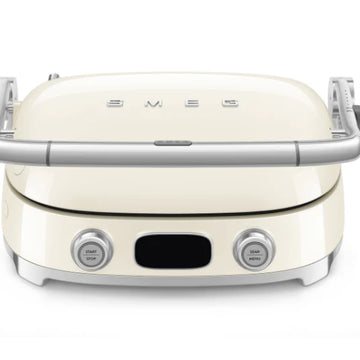 Smeg - Multifunction Grill | Cream | 50s Style | Contact Grill