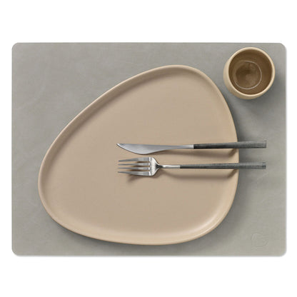 Lind DNA - Tablemat Square L Nupo Light Gray