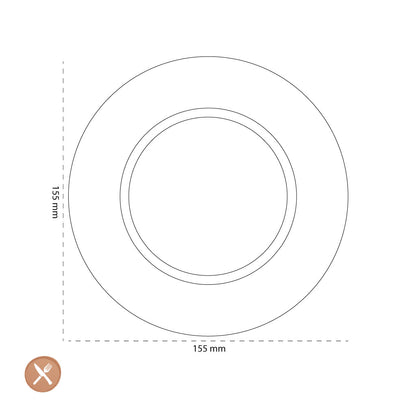 Villeroy & Boch - Manufacture Rock - Bread&butter Plate 16cm