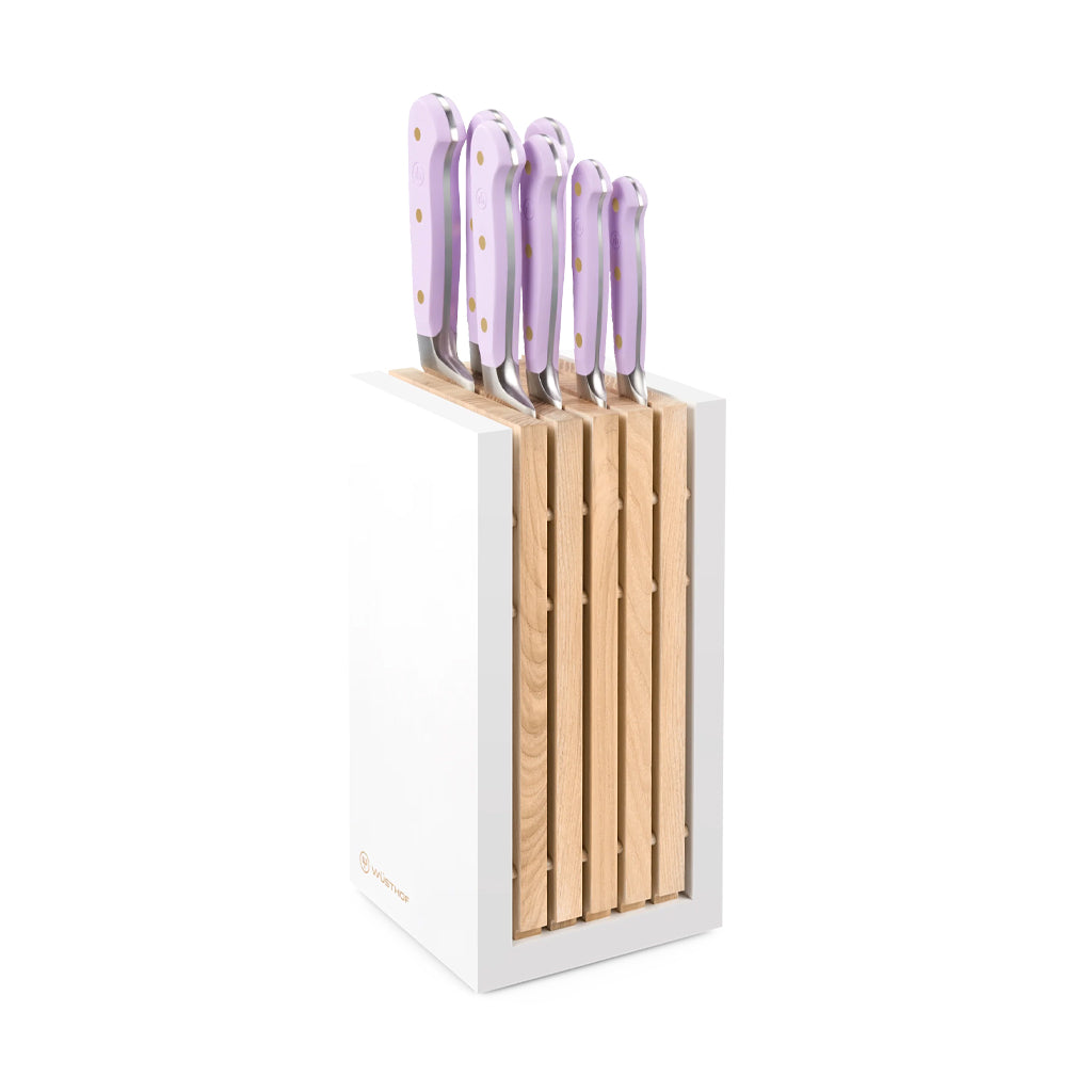 Wusthof - Classic Color 7-piece knife set with block of Purple Yam