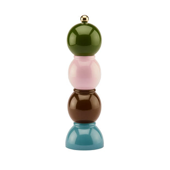 Addison Ross - Bobbin Peper & Zoutmolen Multi Khaki 24 cm Peper/Zoutmolen Addison Ross 