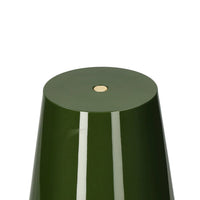 Lampe de table LED Addison Ross - Modèle Scallop - Kaki - 28 cm