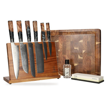 Shinrai Knives - Mega Bundle Epoxy Onyx - Tout ce dont vous avez besoin