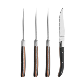 Amefa - 4-pcs Steak Knife Set Duo Colour in tray Steakmessen Amefa 