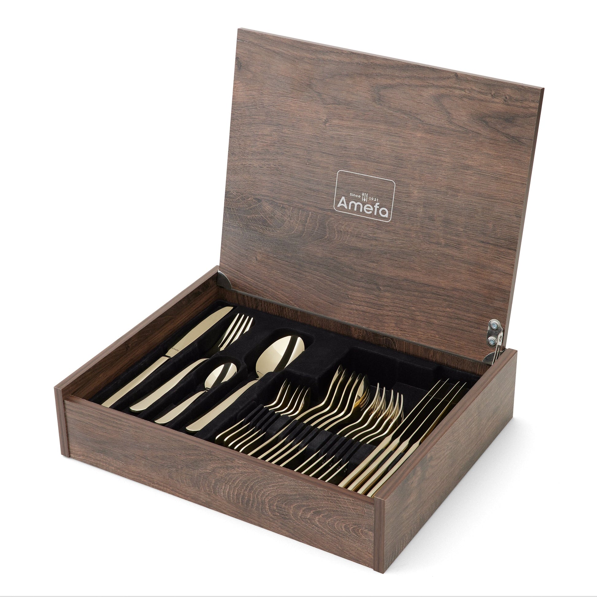 Amefa - Oxford 24-delige Bestekset 6 Personen Hoogglans - Champagne Bestekset Amefa 