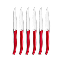 Amefa - Sky Lag 6 Steakmessen - Rood Steakmessen Amefa 