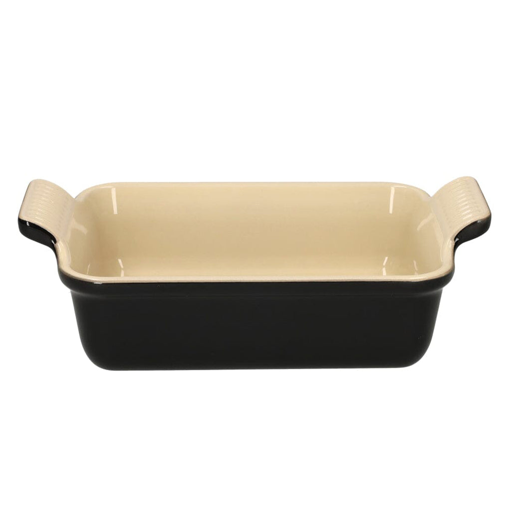 LeCreuset - Plat à four rectangulaire Noir Ébène 32x24cm 3,1l